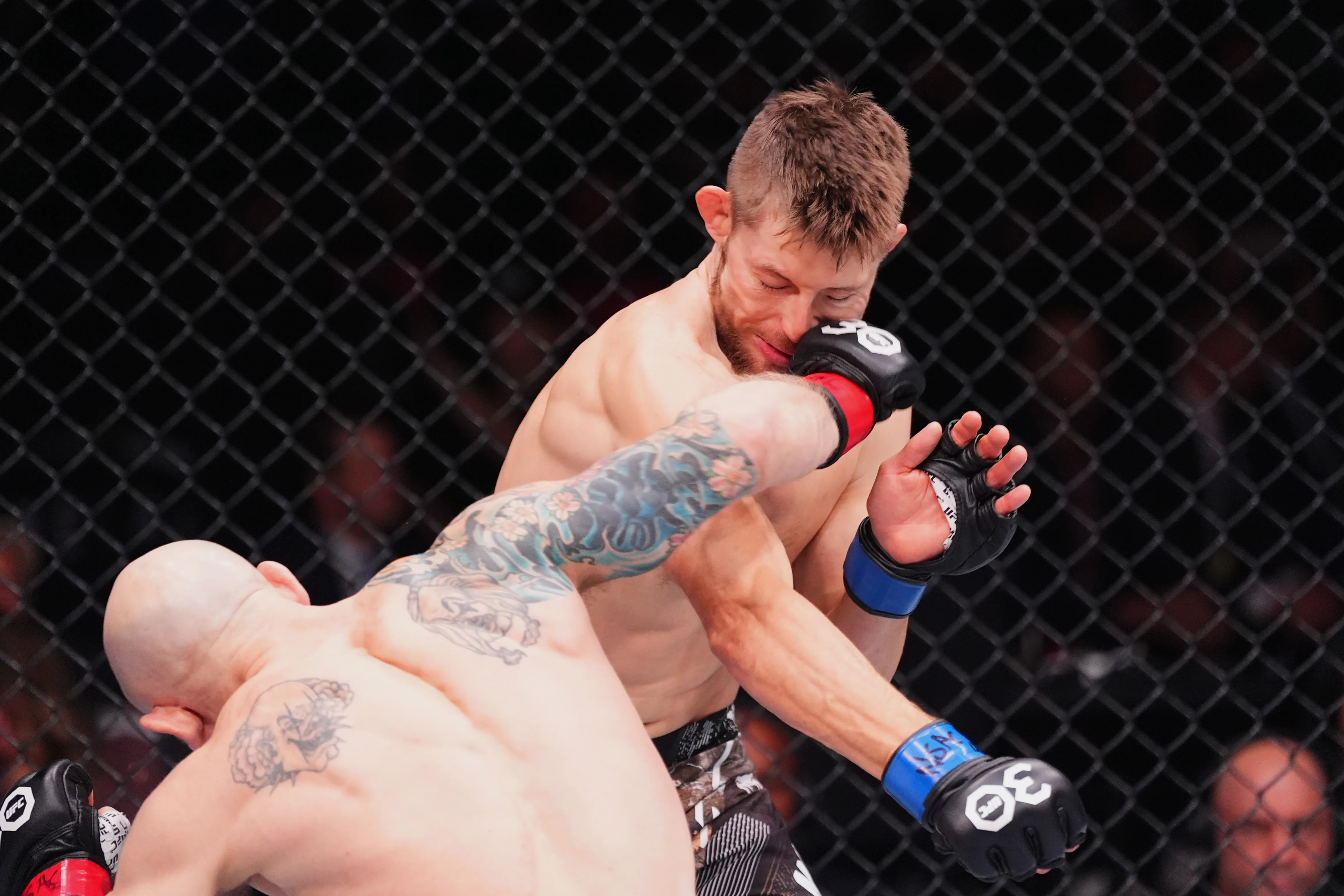 Emmett Knocks Out Mitchell in Shocking Upset at UFC 296